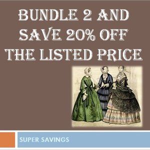 Bundle 2 and save 20%